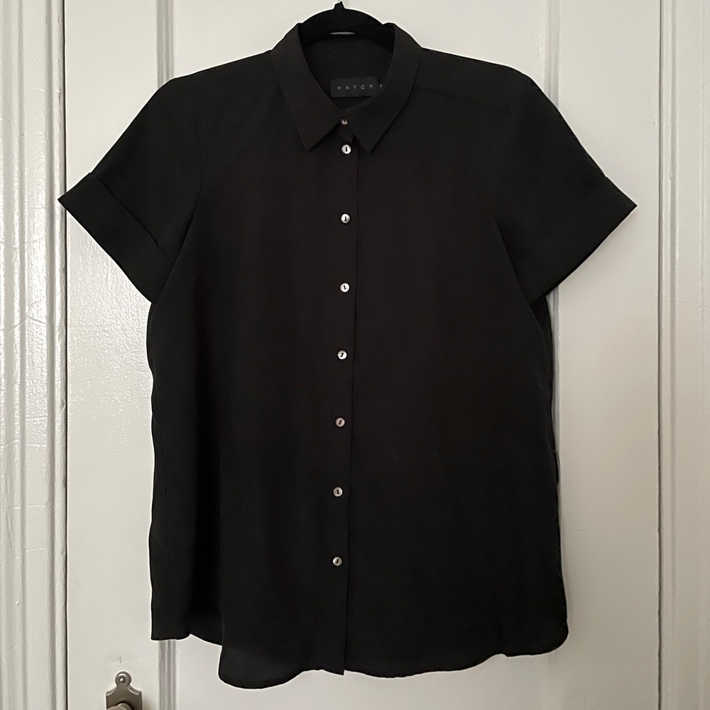 HATCH- The Savannah Top size 0, black